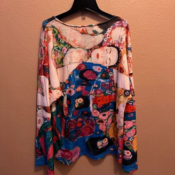 Colorful long sleeve tunic - Picture 2 of 7